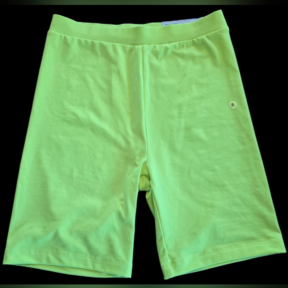 American Eagle Outfitters Bright Lime Bike Shorts